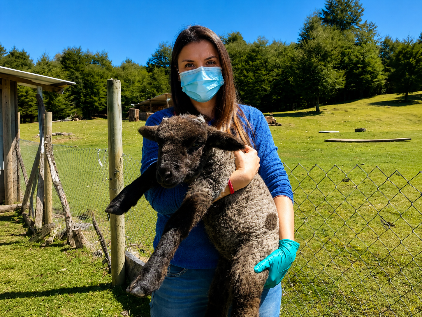 Veterinaria especialista en producción ovina